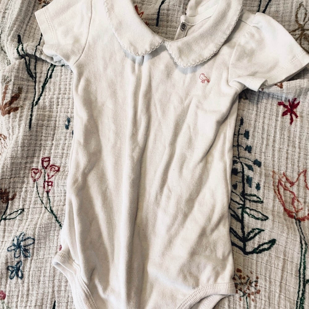 White Peter Pan onesie